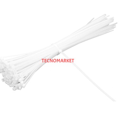 YKB 2,5x203mm 100'lü Paket KABLO BAĞI BEYAZ