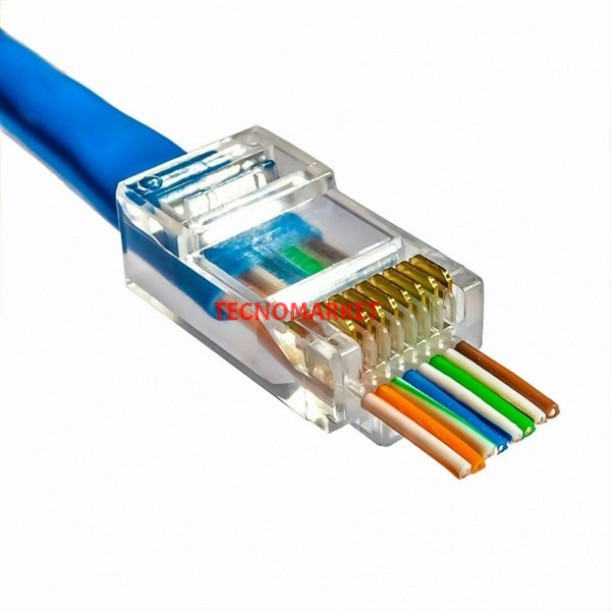 AGER RJ45 AC-690-RJ45 100lü paket Yeni Nesil Konnektör Sertifikalı AGER RJ45 AC-690-RJ45 100lü paket Yeni Nesil Konnektör Sertifikalı