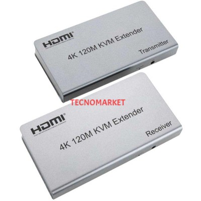 BIFO 120M EXTENDER KVM CAT5/CAT6 FULLHD 1080P 3D