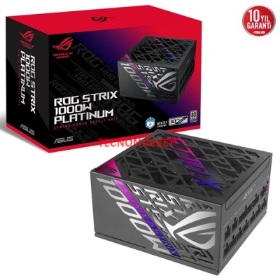 ASUS 1000W 80+ PLATINUM ROG STRIX 1000P TAM MODÜLER POWER SUPPLY