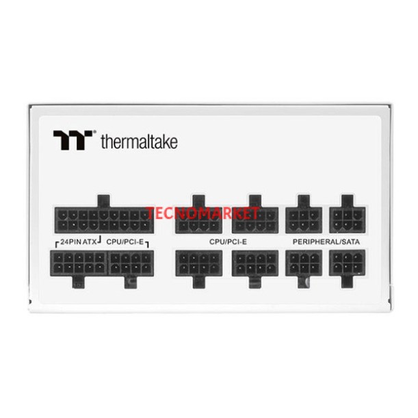THERMALTAKE 850W 80+ GOLD TOUGHPOWER GF1 PS-TPD-0850FNFAGE-W PCIE 5.0 TAM MODÜLER POWER SUPPLY BEYAZ THERMALTAKE 850W 80+ GOLD TOUGHPOWER GF1 PS-TPD-0850FNFAGE-W PCIE 5.0 TAM MODÜLER POWER SUPPLY BEYAZ