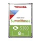 TOSHIBA 3.5" 8TB S300 PRO MD10ADA800V 7200 RPM 256MB SATA-3 Güvenlik Diski TOSHIBA 3.5" 8TB S300 PRO MD10ADA800V 7200 RPM 256MB SATA-3 Güvenlik Diski