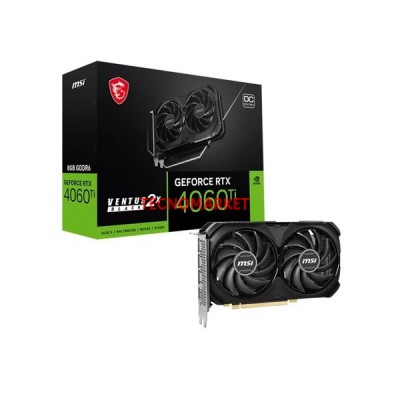 MSI 8GB RTX4060TI VENTUS 2X BLACK 8G GDDR6 HDMI-DP PCIE 4.0