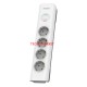 PHILIPS 4-lü SPN7040WA/62 600 Joules Akım Koruma Prizi Beyaz PHILIPS 4-lü SPN7040WA/62 600 Joules Akım Koruma Prizi Beyaz