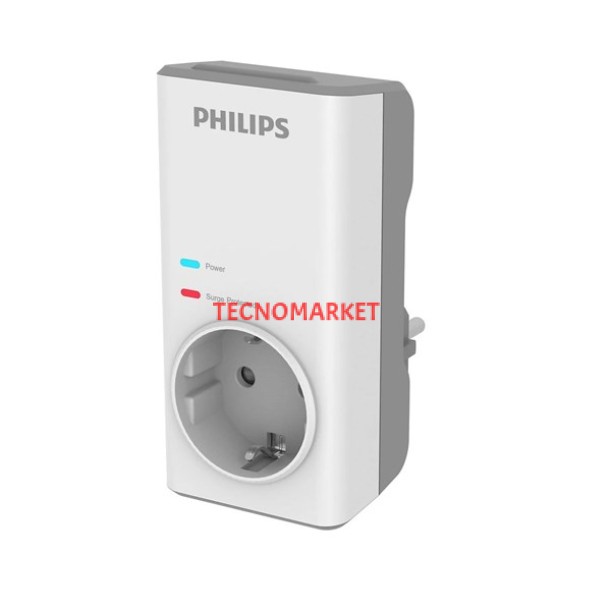 PHILIPS 1-li CHP7010W/10 1140 Joules Akım Koruma Prizi Siyah PHILIPS 1-li CHP7010W/10 1140 Joules Akım Koruma Prizi Siyah