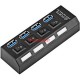 HYTECH HY-U350 4port USB 3.0 Siyah USB Çoklayıcı Hub Anahtarlı HYTECH HY-U350 4port USB 3.0 Siyah USB Çoklayıcı Hub Anahtarlı