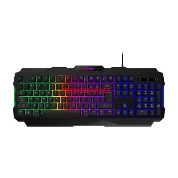 MSI FORGE GK100 TR RGB Mekanik Hisli Gaming Klavye MSI FORGE GK100 TR RGB Mekanik Hisli Gaming Klavye
