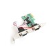 HYTECH HY-EX2 PCIe 2port Serial (RS232) Çevirici Kart HYTECH HY-EX2 PCIe 2port Serial (RS232) Çevirici Kart