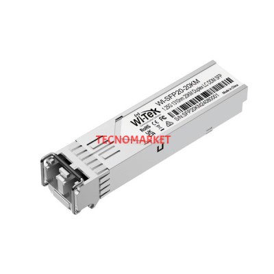 WI-TEK WI-SFP20-20KM 1GbE SM Mini Gbic