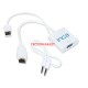 INCA IHTV-7TB 0.15metre HDMI-VGA (D) Görüntü Adaptörü Beyaz Sesli 1080p INCA IHTV-7TB 0.15metre HDMI-VGA (D) Görüntü Adaptörü Beyaz Sesli 1080p