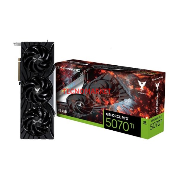 GAINWARD RTX5070TI 16GB PHOENIX NE7507T019T2-GB2031X GDDR7 256bit HDMI DP PCIe 5.0 GAINWARD RTX5070TI 16GB PHOENIX NE7507T019T2-GB2031X GDDR7 256bit HDMI DP PCIe 5.0