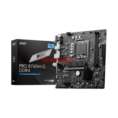 Msı Mb Pro B760m-G Ddr4 Soket 1700 Ddr4 5333Mhz(Oc) Pcı-E Gen4 2X M.2 Usb3.2 Dp Hdmı 1X2.5G Lan Matx