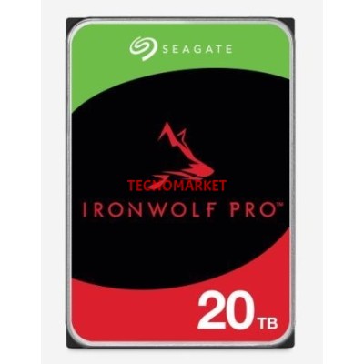 SEAGATE 3.5" 20TB IRONWOLF PRO ST20000NT001 256MB 7200RPM SATA-3 KURUMSAL NAS DİSKİ