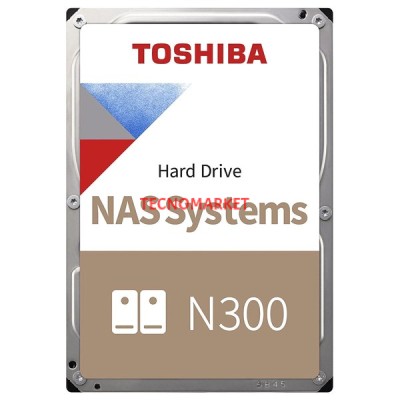 TOSHIBA 3.5" 10TB N300 MN10ADA10TS 7200 RPM 256MB SATA-3 NAS Diski