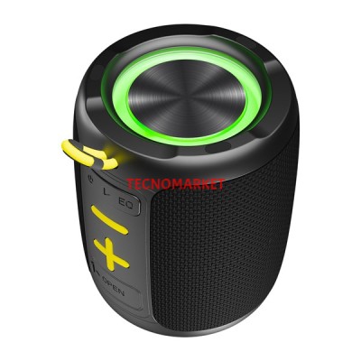 MIKADO  MD-60BT Spica Siyah 13W 1800mAh BT/TF/USB/ECO Led Işıklı Speaker