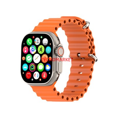 Hytech W69 Watch IOS ve Android Uyumlu MActive 2.05" inç Geniş Ekranlı Gümüş Akıllı Saat