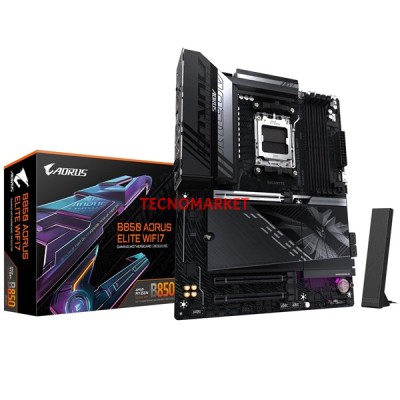 GIGABYTE B850 AORUS ELITE WIFI7 DDR5 HDMI-DP USBC PCIE 5.0 AM5 ATX