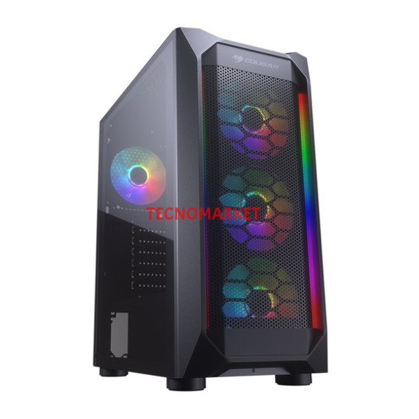 COUGAR 650W 80+ MX410 MESH-G CGR-5VM6B-MESH-G-RGB GAMING MID-TOWER PC KASASI COUGAR 650W 80+ MX410 MESH-G CGR-5VM6B-MESH-G-RGB GAMING MID-TOWER PC KASASI