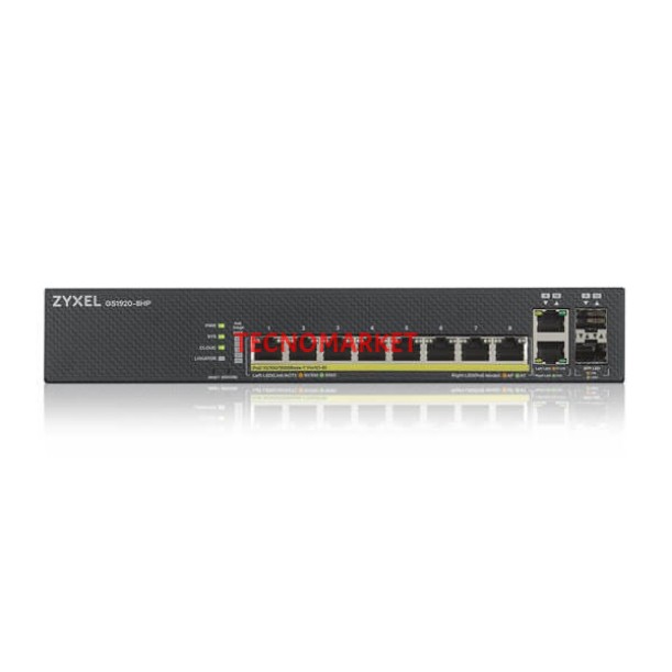 ZYXEL 8port NEBULA 1920-8HP V2 GIGABIT 2-SFP 130W POE Yönetilebilir Swıtch ZYXEL 8port NEBULA 1920-8HP V2 GIGABIT 2-SFP 130W POE Yönetilebilir Swıtch