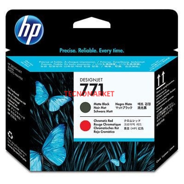 HP No:771 CE017A Mat Siyah,Kırmızı Baskı Kafası HP No:771 CE017A Mat Siyah,Kırmızı Baskı Kafası