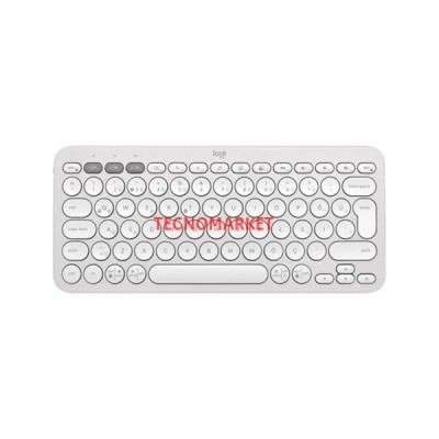 LOGITECH Pebble Keys 2 K380s 920-011860 Bluetooth Klavye Beyaz