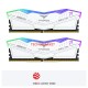 TEAM 32GB (2X 16GB) DDR5 6400MHZ CL40 RGB DUAL KIT PC RAM T-FORCE DELTA WHITE FF4D532G6400HC40BDC01 BEYAZ TEAM 32GB (2X 16GB) DDR5 6400MHZ CL40 RGB DUAL KIT PC RAM T-FORCE DELTA WHITE FF4D532G6400HC40BDC01 BEYAZ