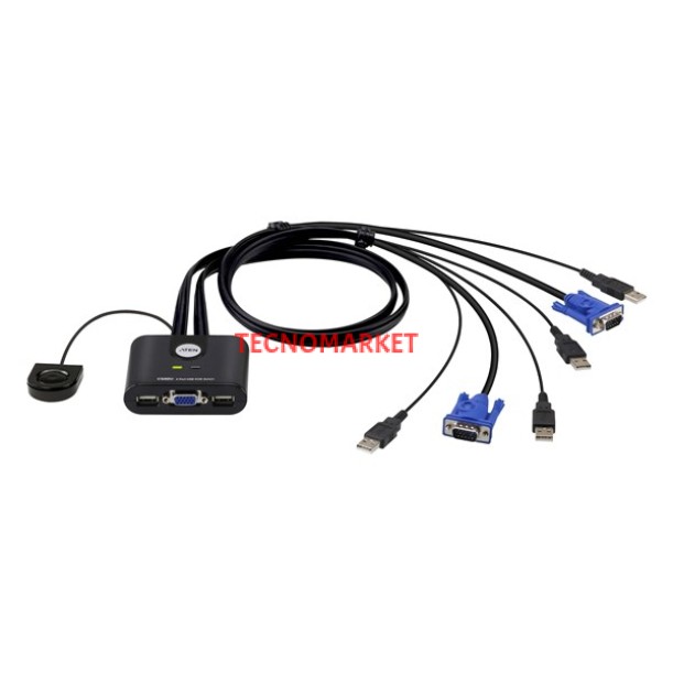 ATEN CS22U 2-Port USB VGA KVM Switch ATEN CS22U 2-Port USB VGA KVM Switch