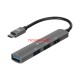 S-LINK SW-U324 3*USB2.0, 1*USB3.0 TYPE-C METAL USB HUB ÇOKLAYICI S-LINK SW-U324 3*USB2.0, 1*USB3.0 TYPE-C METAL USB HUB ÇOKLAYICI