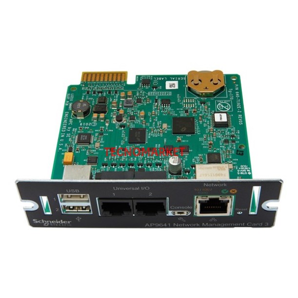 APC AP9641 Network Management Card 3 With Environmental Monitoring APC AP9641 Network Management Card 3 With Environmental Monitoring
