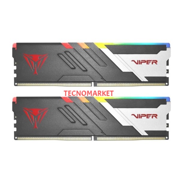 PATRIOT 32GB (2X 16GB) DDR5 6800MHZ CL34 DUAL KIT PC RAM VIPER VENOM PVVR532G680C34K PATRIOT 32GB (2X 16GB) DDR5 6800MHZ CL34 DUAL KIT PC RAM VIPER VENOM PVVR532G680C34K