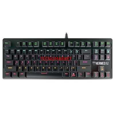 GAMDIAS HERMES-E2, USB Kablolu, İngilizce,  Mekanik, 7 Renk, Gaming Klavye