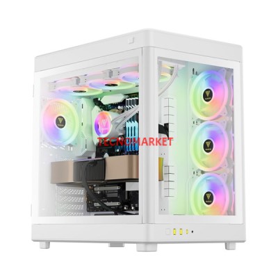 GAMDIAS 850W 80+ BRONZE NESO P1 GAMING MID-TOWER PC KASASI BEYAZ