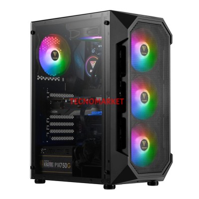 GAMDIAS 500W AURA GC1 GAMING MID-TOWER PC KASASI