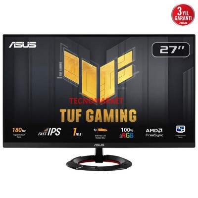 ASUS 27" IPS TUF GAMING VG279Q3R 1MS 180HZ HDMI-DP GAMING MONİTÖR 1920X1080