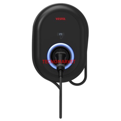 VESTEL Elektrikli Araç Şarj İstasyonu EVC04 22kW Kablolu