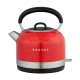 VESTEL Retro Kırmızı 2200 W 1.7 Lt Celık Kettle VESTEL Retro Kırmızı 2200 W 1.7 Lt Celık Kettle