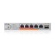 ZYXEL 5port XMG-105HP 2.5-GIGABIT 1-SFP 70W POE YÖNETİLEMEZ SWITCH ZYXEL 5port XMG-105HP 2.5-GIGABIT 1-SFP 70W POE YÖNETİLEMEZ SWITCH