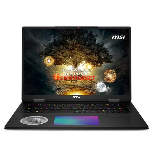 MSI 18" UHD TITAN 18 Hx DRAGON EDITION NORSE MYTH A2XWJG-272TR ULTRA 9 285HX-96GB DDR5 RAM-24GB RTX5090-6TB NVME-W11 PRO 120HZ