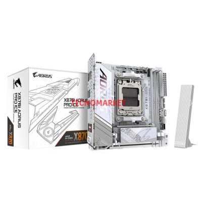 GIGABYTE X870I AORUS PRO ICE WIFI7 DDR5 HDMI-DP USBC PCIE 5.0 AM5 MITX