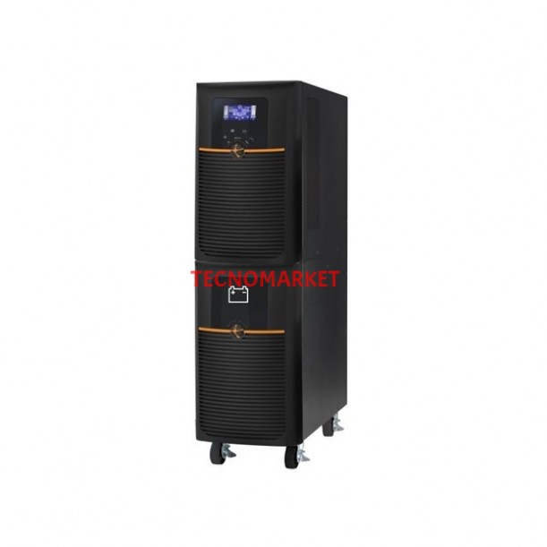 TUNÇMATİK 6KVA PowerUP ECO X9 ONLINE 1/1F LCD EKRAN TOWER UPS 16x 12V 7 Amper TUNÇMATİK 6KVA PowerUP ECO X9 ONLINE 1/1F LCD EKRAN TOWER UPS 16x 12V 7 Amper