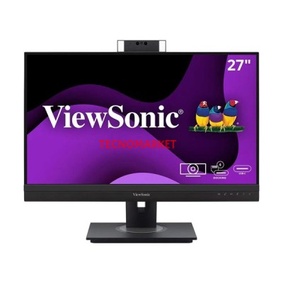 VIEWSONIC 27" IPS VG2757V-2K Hello Ve Zoom Sertıfıkalı Acılır Web Kamerası Ve 5W Hoparlorlu Qhd 100Hz Vıdeo Konferans Yerlestırme Monıtoru