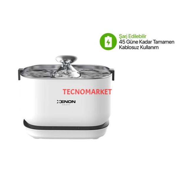 XENON SMART X8652 Evcil Hayvan Otomatik Çelik Su Pınarı Bataryalı XENON SMART X8652 Evcil Hayvan Otomatik Çelik Su Pınarı Bataryalı