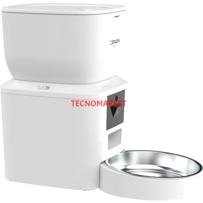 XENON SMART X8604 Akıllı Otomatik Kedi Mama Kabı Beyaz