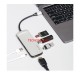 KINGSTON Nucleum HUBC1-SR-EN 7port USB 3.1,Type-C,HDMI Kart Okuyucu Gümüş USB Çoklayıcı Hub KINGSTON Nucleum HUBC1-SR-EN 7port USB 3.1,Type-C,HDMI Kart Okuyucu Gümüş USB Çoklayıcı Hub