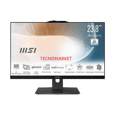 MSI 23.8" DOKUNMATIK AM242TP 1M-1677XTR CORE 5 120U-16GB DDR5 RAM-512GB NVME-FDOS