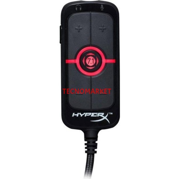 KINGSTON HyperX HX-USCCAMSS-BK 7.1 USB Oyuncu Ses Kiti KINGSTON HyperX HX-USCCAMSS-BK 7.1 USB Oyuncu Ses Kiti