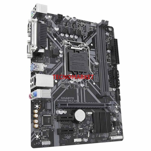 GIGABYTE H310M-DS2 DDR4 PCIe 16X v3.0 1151p v2 mATX