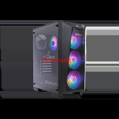 QUANTUM GAMING RYZEN 5600X-16GB RAM-512GB NVME-12GB RTX4070-FDOS GAMING PC