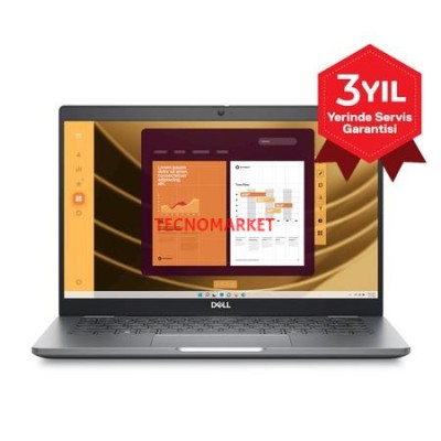 DELL 13.3" LATITUDE 5350 N006L535013W ULTRA 7 165U-16GB DDR5 RAM-512GB NVME-W11 PRO