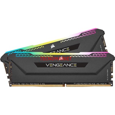 CORSAIR 32GB (2X 16GB) DDR4 3200MHZ CL16 RGB DUAL KIT PC RAM VENGEANCE RGB PRO SL CMH32GX4M2Z3600C18